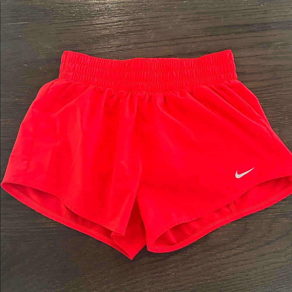 Nike athletic shorts in Red